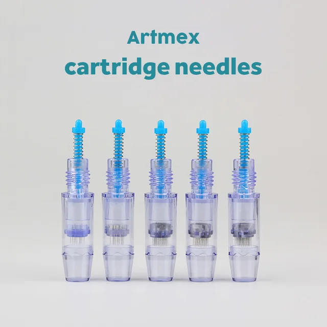 20 шт. Artmex V8 V6 V3 игольчатые картриджи MTS полу Перманентный макияж машинка для