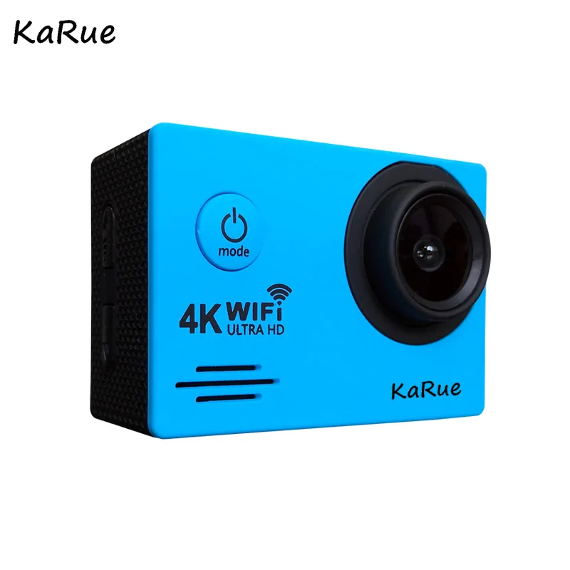 Экшн камера KaRue с поддержкой Wi Fi Ultra HD 4K водонепроницаемая 30 м ЖК дисплей 2 0 дюйма
