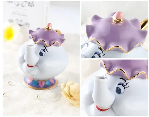 CUTE Beauty and the Beast только кружка с чипом Mrs potts чайная кофейная чашка прекрасный