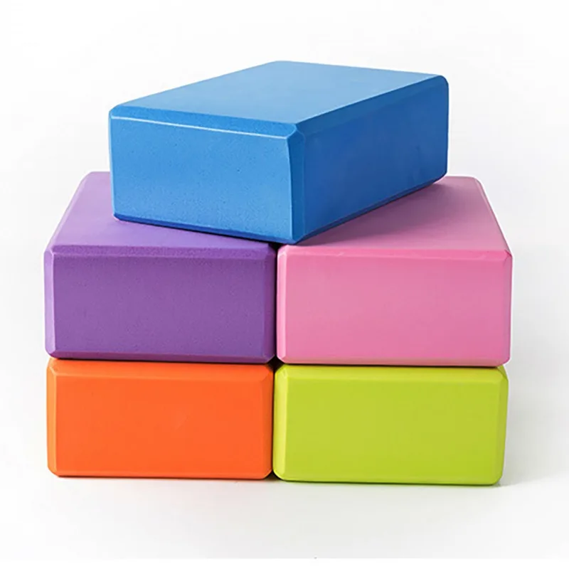 Yoga Block 120g High Density EVA Foam Blocks Improve Strength And Aid Balance And Flexibility Exercise Body Shaping Fitness Tool