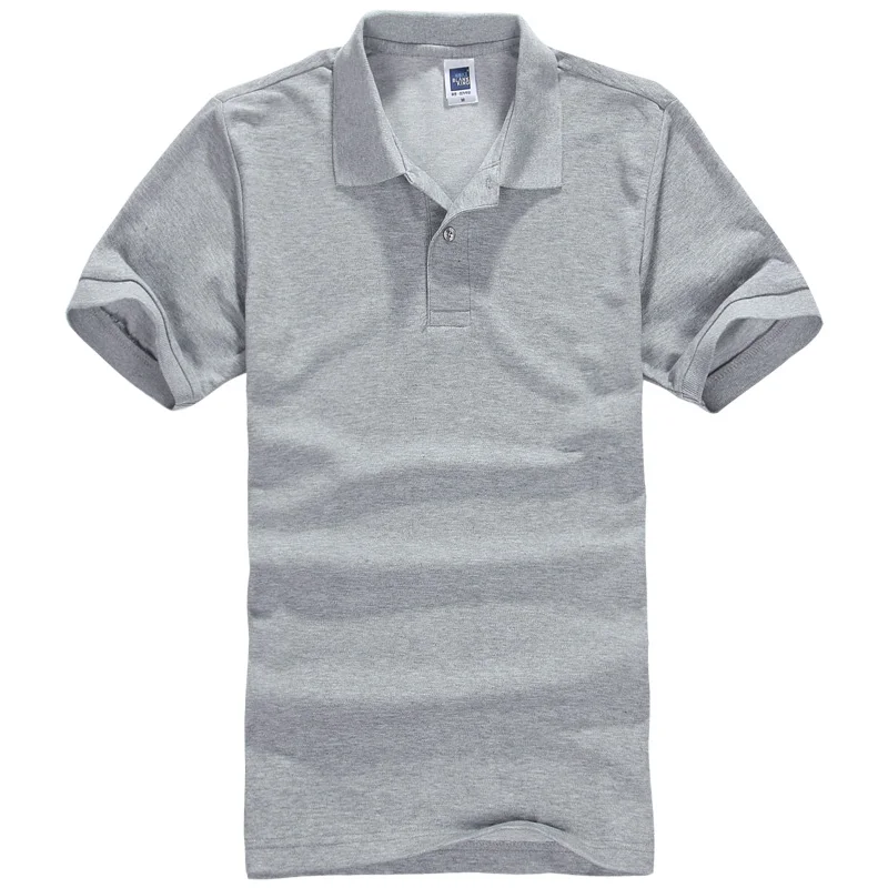 

2017 summer Short Sleeve polo shirts harajuku Cotton Men's Polo Shirt Men fitness Brand clothing tee Man Plus Size S-3XL tops
