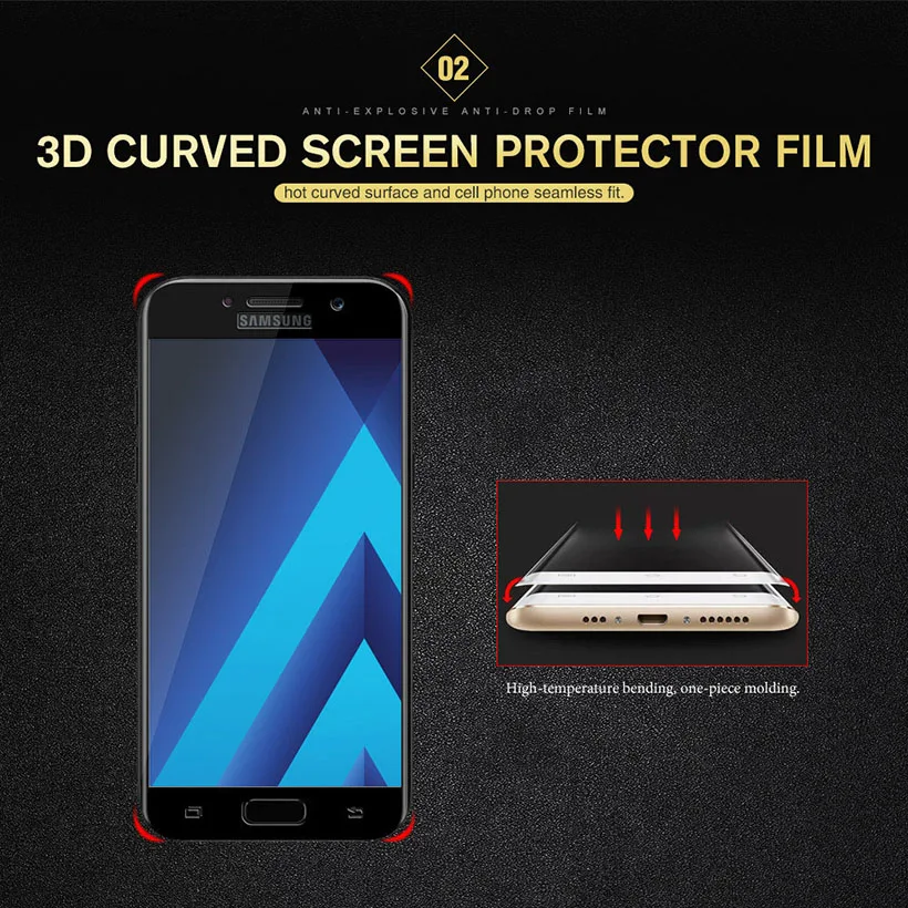 6D изогнутое Защитное стекло для Sony Xperia L3 полное покрытие XA3 ультра Закаленное