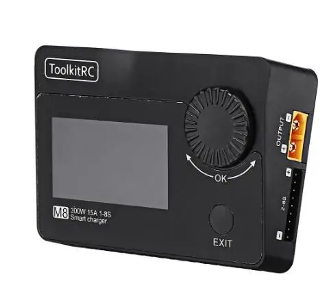 

ToolkitRC M8 DC 300W 15A Battery Balance Charger Discharger for 2-8S Lipo Battery