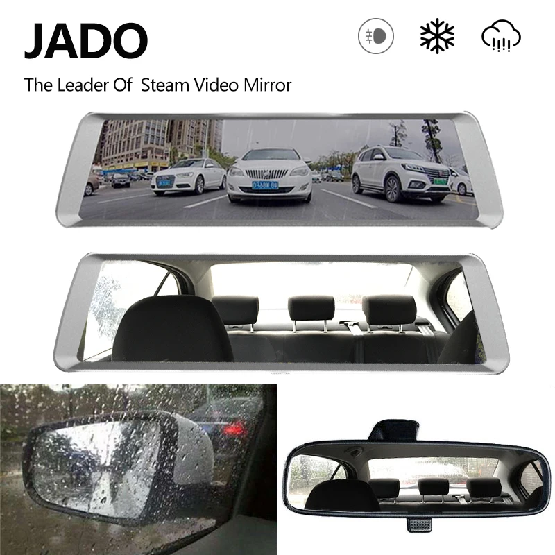 JADO D820 Car Dvr Stream Rear View Mirror dash font b Camera b font avtoregistrator 10