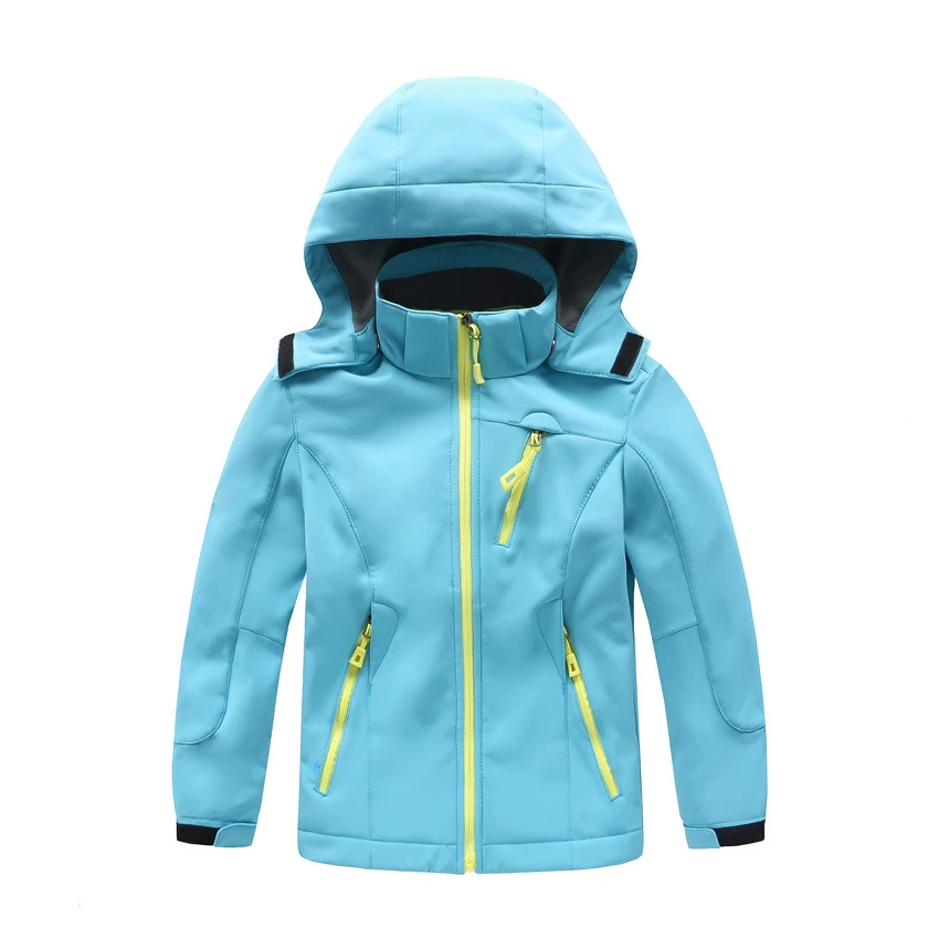 Детская зимняя флисовая куртка; детские спортивные пальто; Верхняя одежда для мальчиков и девочек; походная ветровка для кемпинга и пеших прогулок; VC017