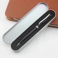 Изысканная шариковая ручка 0,7 мм наконечник пули металлическая шариковая ручка канцелярские принадлежности для студентов письменная ручка черная заправка