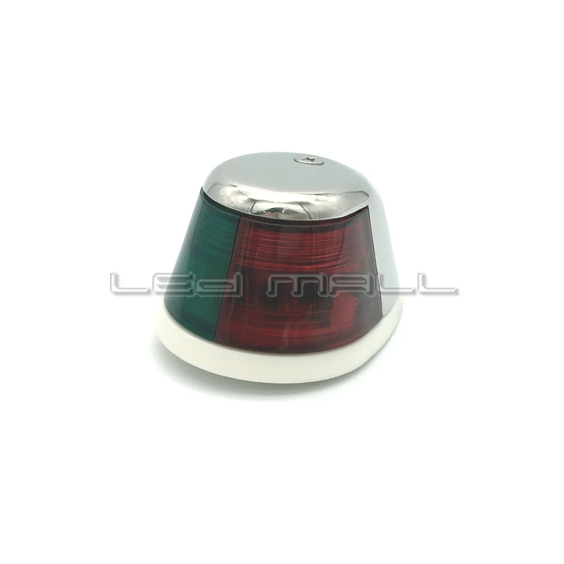 

Marine Boat Yacht LED Bi-color Stainless Steel Deck Mount Bow Navigation Lights