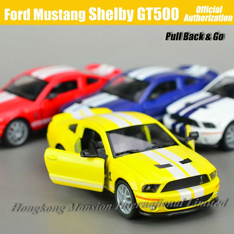 1:36 Масштаб литья под давлением модель автомобиля из сплава металла для Ford Mustang