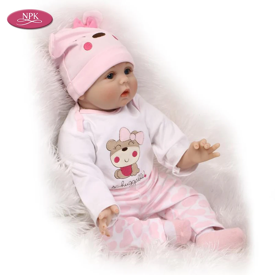soft silicone reborn bebe gils doll lifelike bebe  menina bonecas  (9)