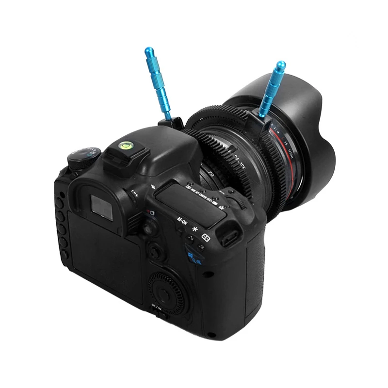 Для SLR DSLR камеры Аксессуары Регулируемый резиновый непрерывный фокус зубчатый ремень с алюминиевым сплавом для видеокамера регистратор DSLR