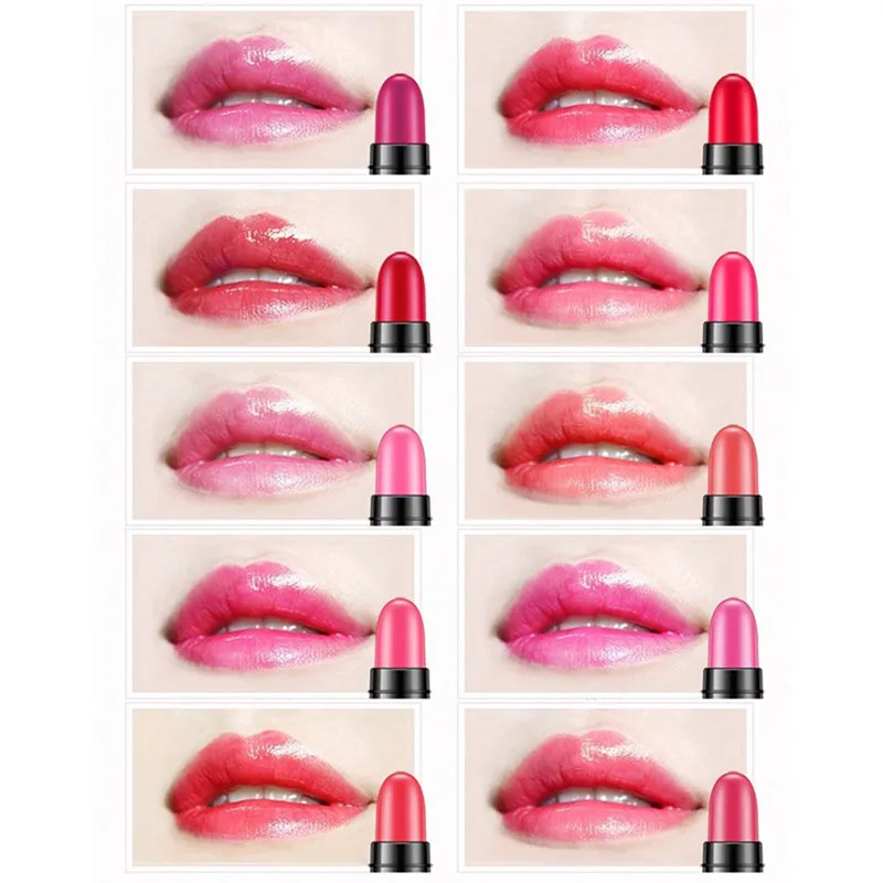 

12 Pcs / set Travel Suit waterProof D 'Long-Lasting Water Mini Lipstick 12 Colors Lip Gloss Lip Makeup