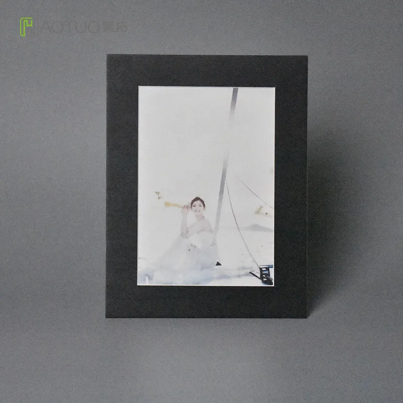 HT Photo Frame Acid Free Cardboard Photo Easel Mats For 6 inch Picture