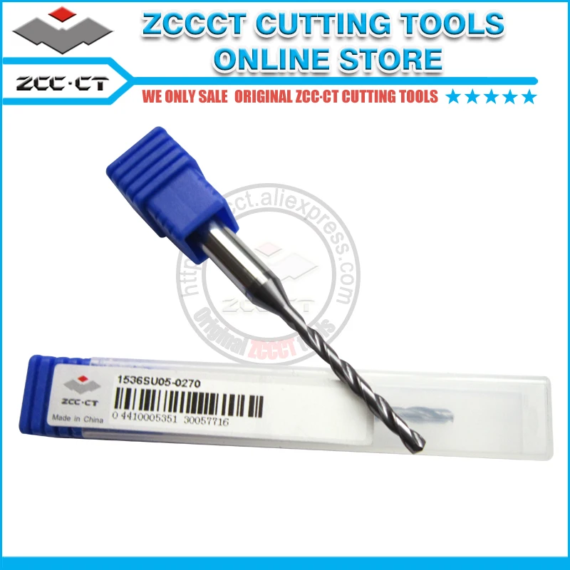 

ZCCCT drilling tool cnc metalworking twist drill bit 1 pack