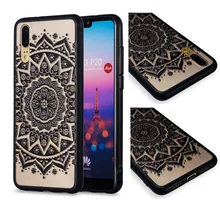 

ZRICKIE Printing Phone Cases For Huawei P20 High Quality Embossed Huawei P8 P9 P10 P20 Lite Flowers Cover Coque Fundas