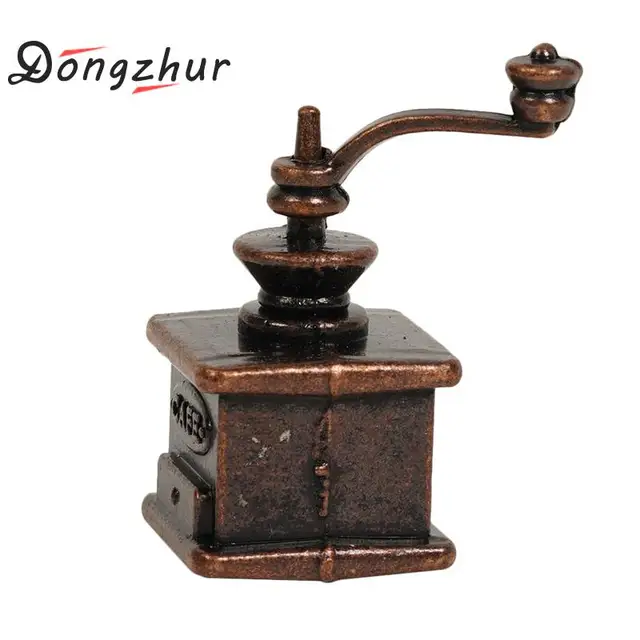 Best Offers Dongzhur Coffee Grinder Miniature 1:12 Dollhouse Doll House Kitchen Retro Coffee Machine Kids Toys Dropship Best Offers Dongzhur Coffee Grinder Miniature 1:12 Dollhouse Doll House Kitchen Retro Coffee Machine Kids Toys Dropship
