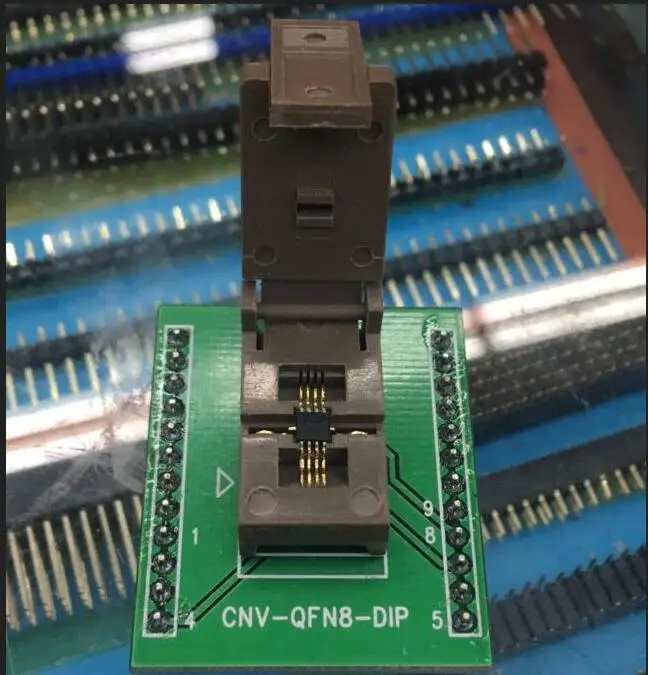 CNV QFN8 DIP SOP8 SSOP8 IC Test Stand in Integrated Circuits from Electronic Components