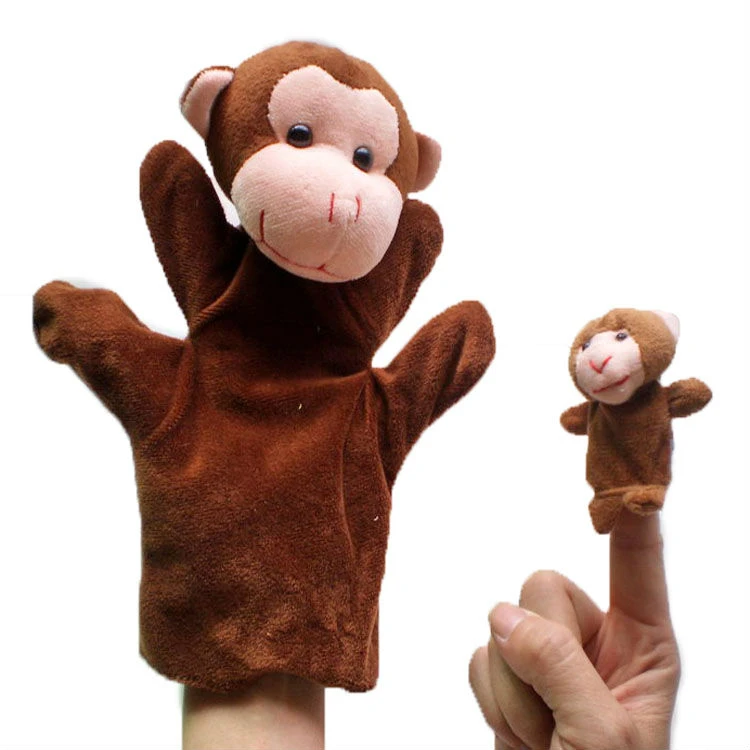 stuffed finger monkey
