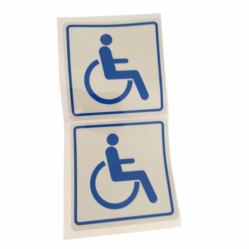 Handicapped logo stickersin Car Stickers from Automobiles