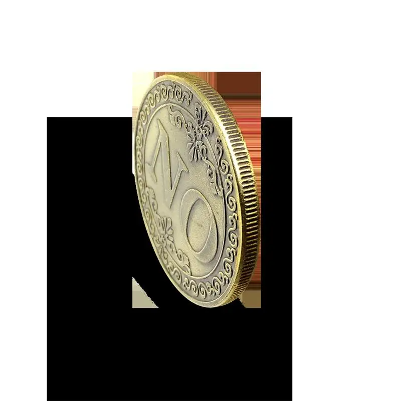 Памятные монеты да и нет бронзовые монеты памятные значки подарок коллекция денег