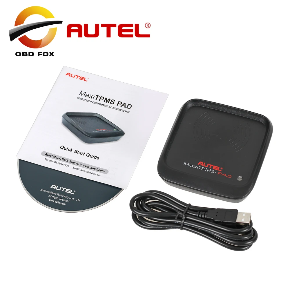 Новинка, autel MaxiTPMS PAD, TPMS, датчик программирования, аксессуар, устройство и autel, mx-сенсор, 433 МГц/315 МГц, DHL