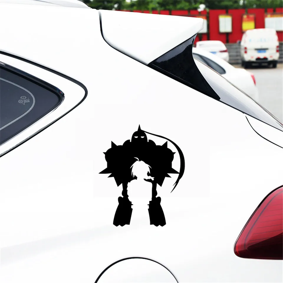 15cm17.7cm Fullmetal Alchemist(FMA) Anime Vinyl Car Styling Car Sticker  (4)
