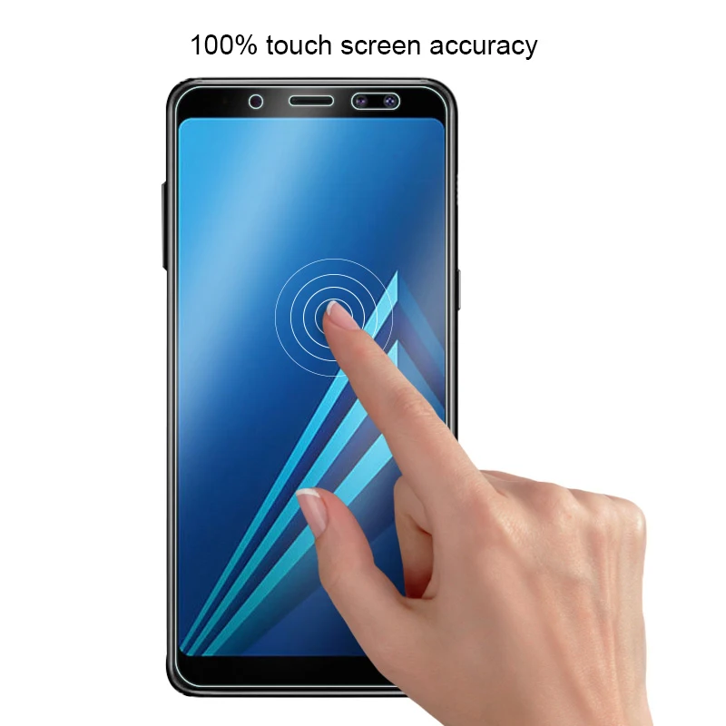 HD экран пленка стекло для samsung Galaxy A6 Plus A9 Star Lite закаленное стекло для samsung A8 Plus стекло на Note 2 3 4 5 7 FE