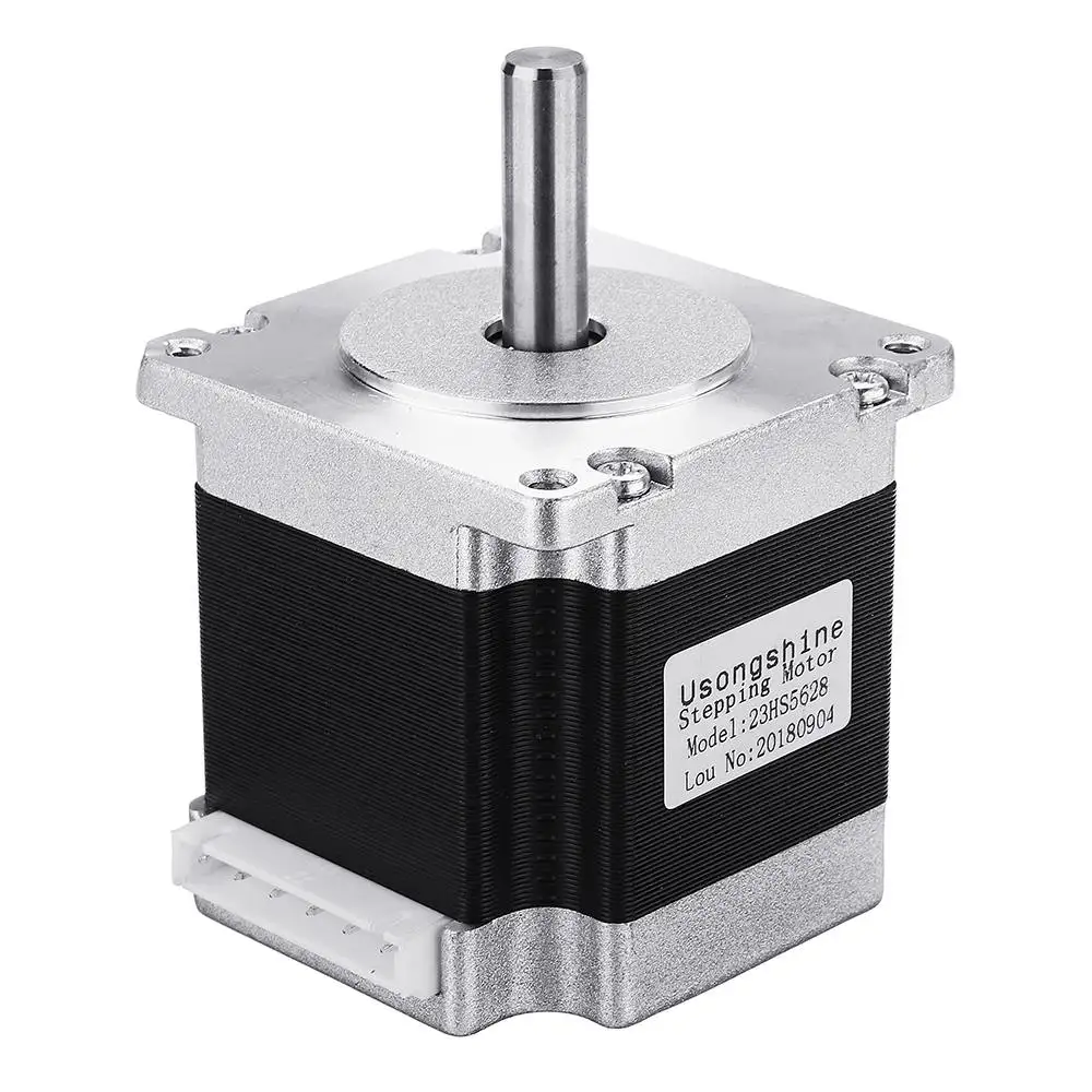 Nema 23 23HS5628 2.8A двухфазный 8 мм вал шаговый двигатель с TB6600 шаговый двигатель драйвер для ЧПУ часть 3d принтер