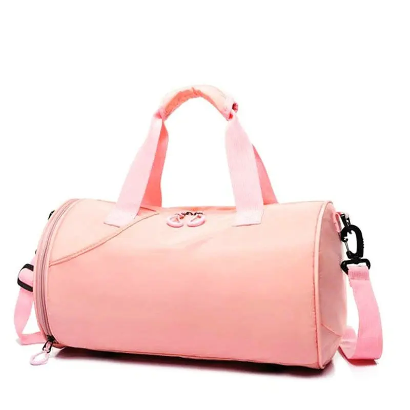 

Fitness Bags With Shoe Compartment For Women Men Sport Gym Bags Lightweight Oxford Small Travel Duffel Weekend Handbag Swim Bags