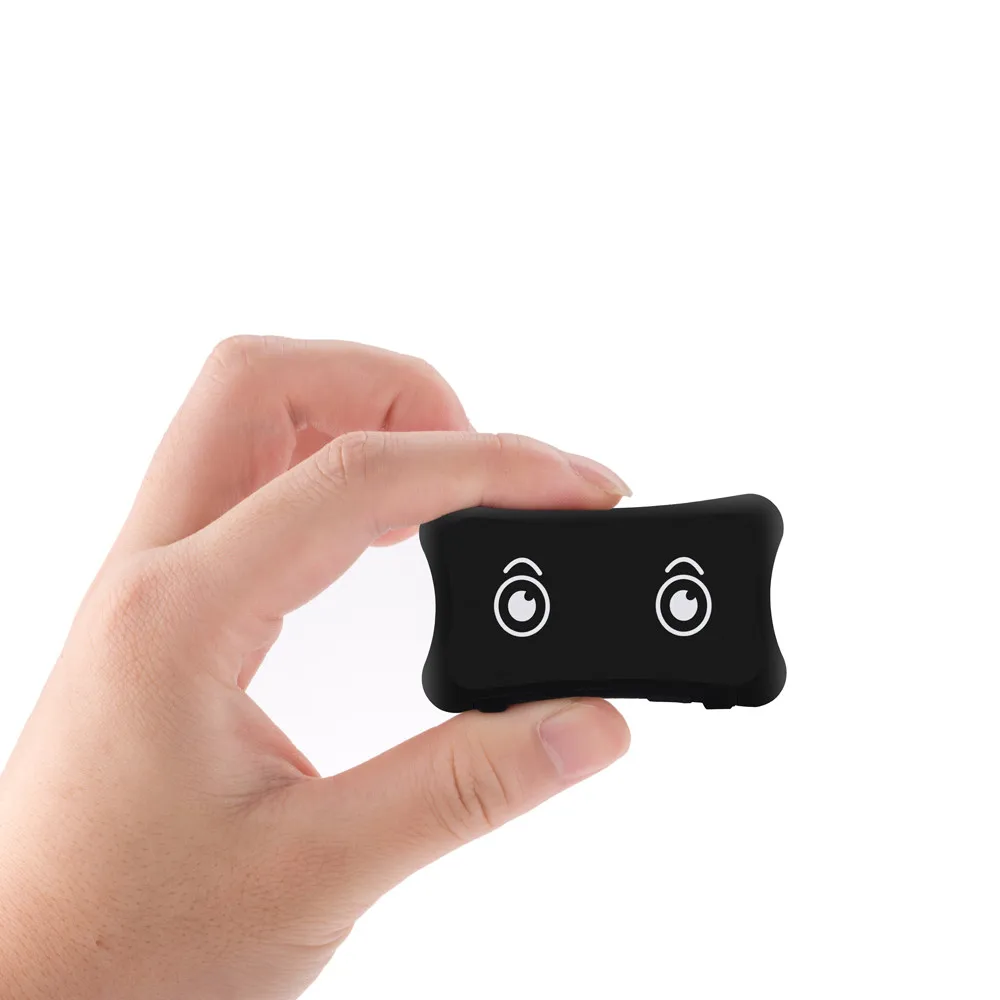 Auto Tracker Pet IP66 Wasserdicht Pet GPS Tracker Realtime-Tracking Low Alarm haben eine blau krage