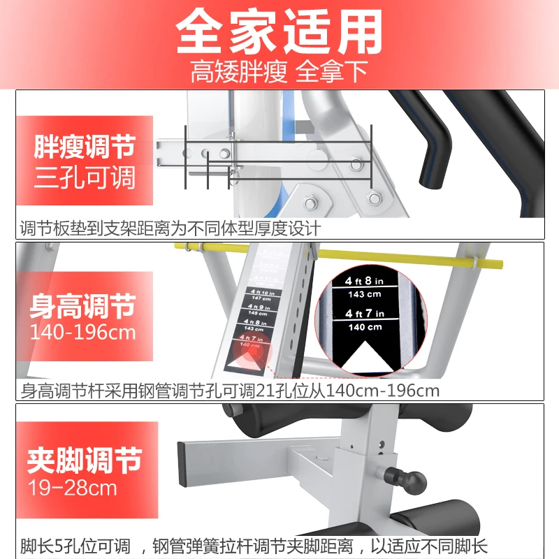 Гравитационные сапоги-инверсия терапия Спортзал Фитнес физио повесить осанку позвоночника-Здоровье Фитнес сверхмощный поворотный стол