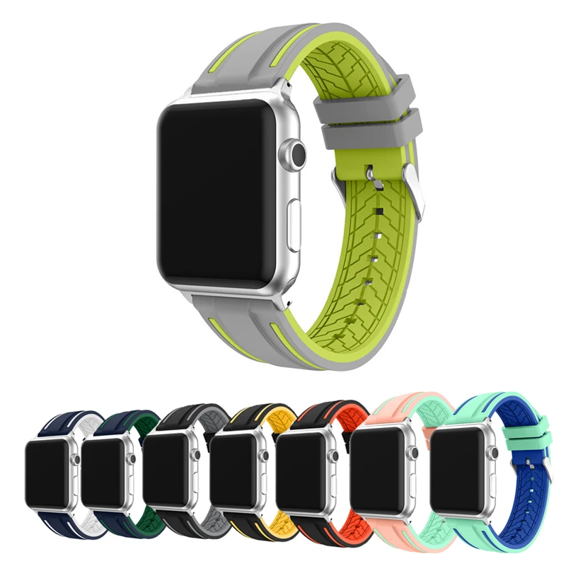 New Sports Strap Smart WatchBand for Apple Watch iWatch Series 1/2/3 38/42mm Smart Watch Replacement Belt Strap Band Smartwatch 