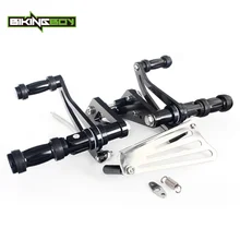 BIKINGBOY-commande au pied avant CNC, en Aluminium, pour YAMAHA XVS1100, XVS 1100, v-star, VSTAR 99-17 16 15 14 13 12 11 10 09