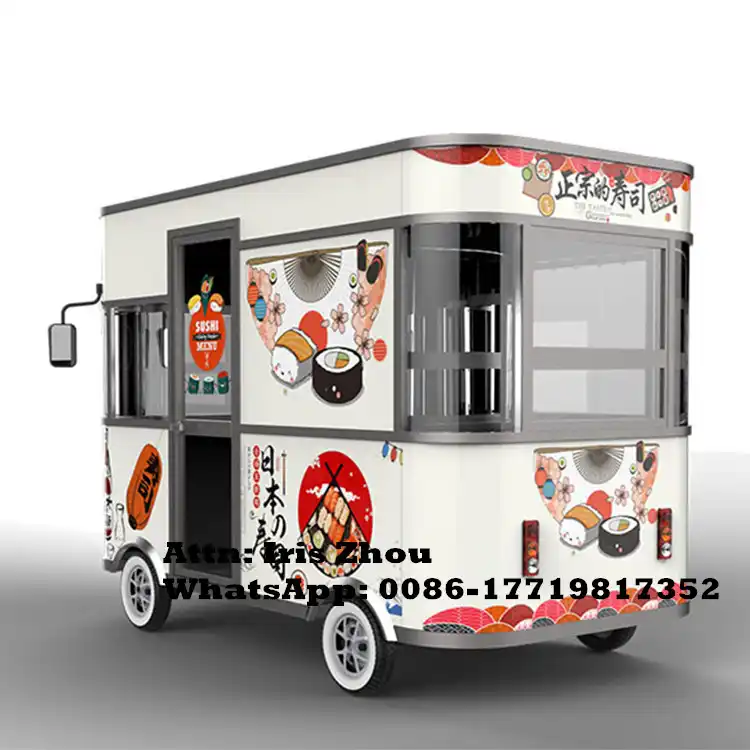 32m Catering Trailers Mobile Food Trucks Electric Food