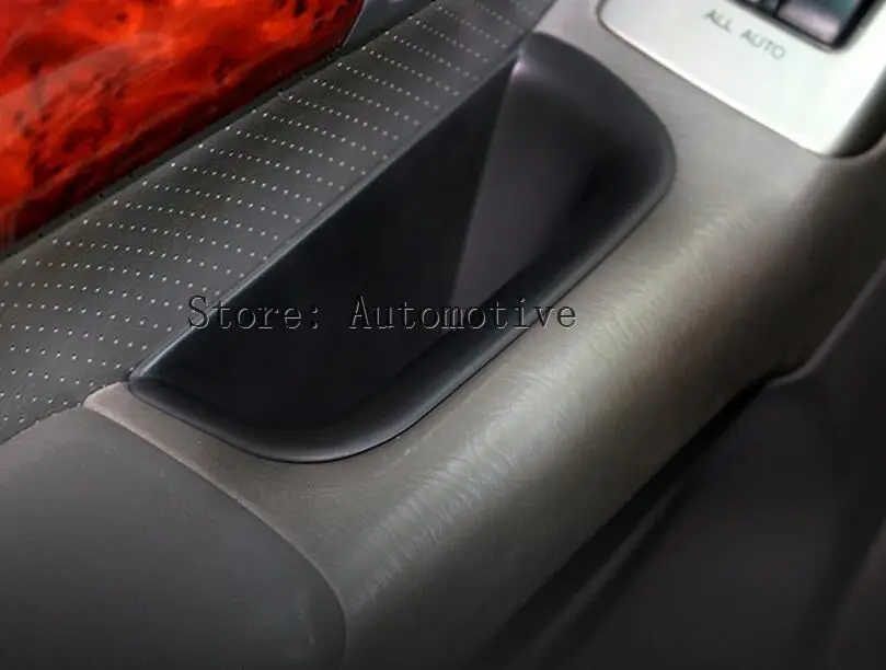 

2PCS Front Door Storage Box Fit For Toyota Land Cruiser Prado J120 2004 - 2009 Arm Rest Armrest Container Bin Tray Cup Holder