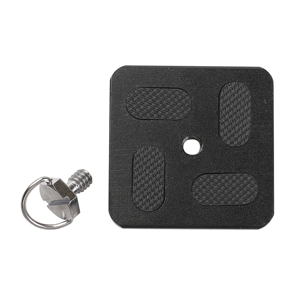 Kaliou Universal Tripod Monopods KS01 Quick Release Plate J1 N1 Tripod Ball Head Arca Swiss with 1/4 Inch Screw Camera Accessory