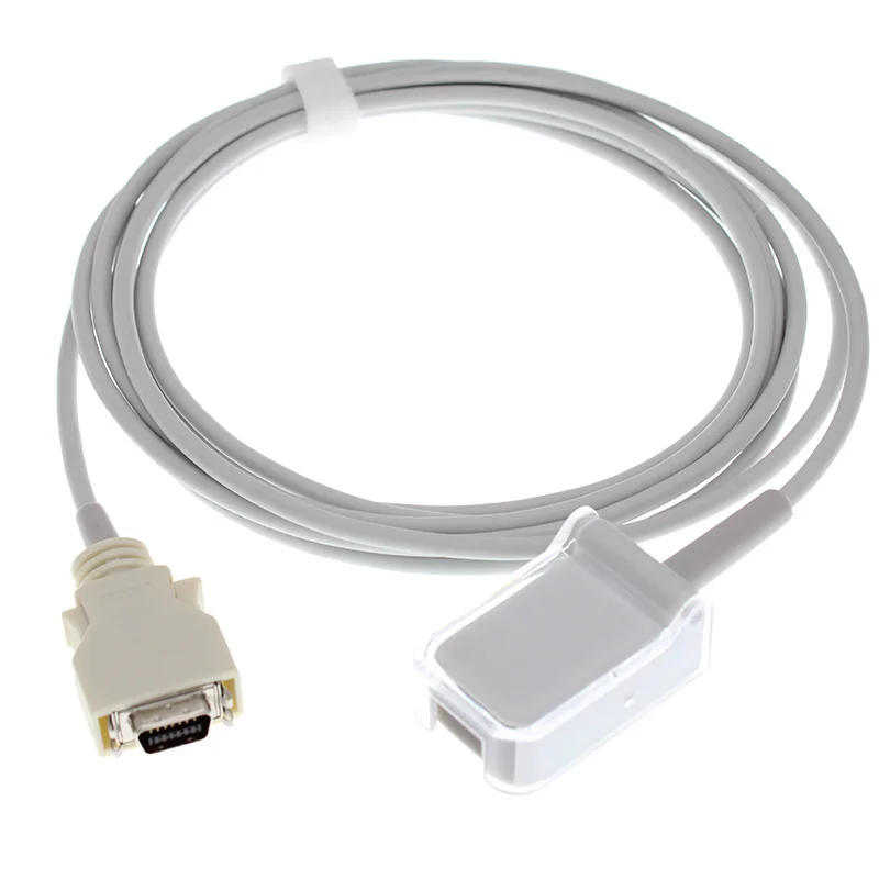 Используется для Masimo/MDE/GE-Marquette/INVIVO/Datascope monitor AMP 14PIN к DB9P F spo2 адаптер