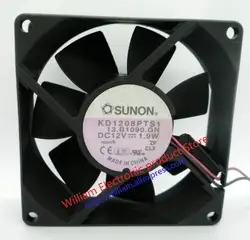 Новый оригинальный Sunon KD1208PTS1 12 В 1,9 Вт 80*80*25 мм 8 см компьютер Вентилятор охлаждения