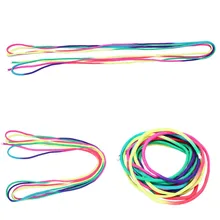 Горячая 4 м длина Радужный Паракорд веревка для наружного появления палатки diy браслет парашютный шнур