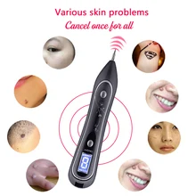 Портативный ЖК-набор инструментов для ухода за кожей, машина для удаления веснушек и пятен, лазерная плазменная ручка для ухода за кожей