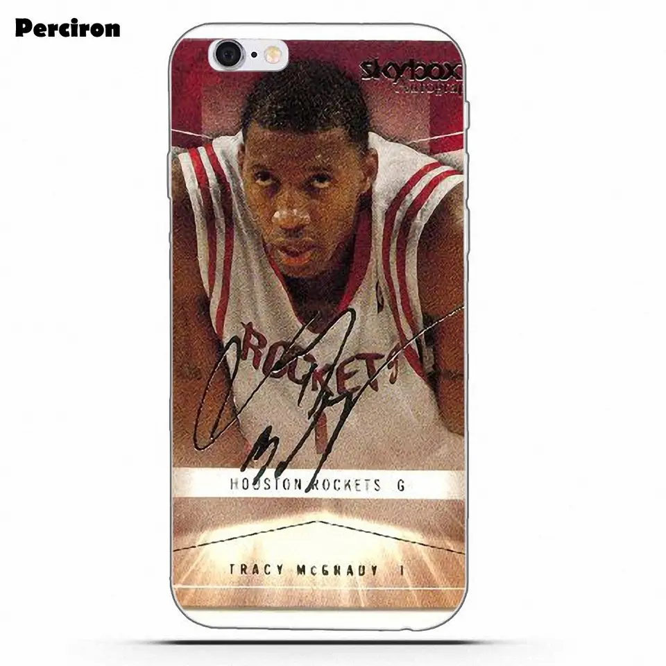Tracy Mcgrady Soft Tpu New Style Unique For Iphone X 4 4s 5 5c Se 6 6s 7 8 Plus Galaxy S5 S6 S7 S8 Grand Core Ii Prime Alpha For Iphone 6s Plus6 Plus Aliexpress