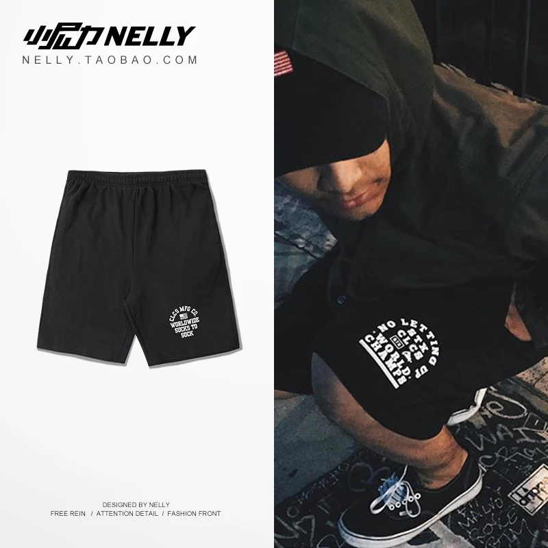 Nelly Лето европейский и американский стиль Хип Хоп Спортивные шорты уличное платье скейтборд мужские повседневные пляжные шорты