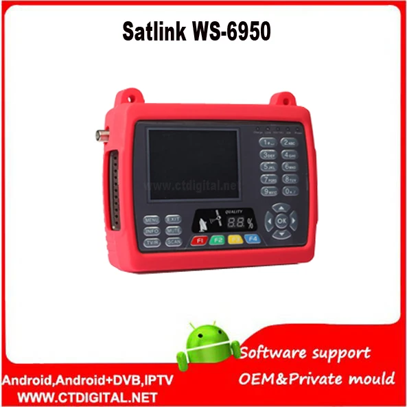 Satlink ws-6950 3," спутниковый искатель dvb-s ws 6950 спутниковый искатель спутникового сигнала измеритель спутникового сигнала sat link 6950 спутниковый искатель цифровой