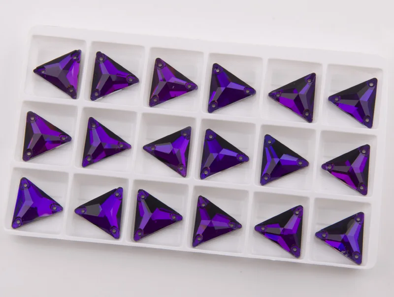 Фиолетовый бархат Trilliant FlatBack пришить хрустальные стразы стеклянные камни использовать для сумки одежды платья обувь сумки аксессуары