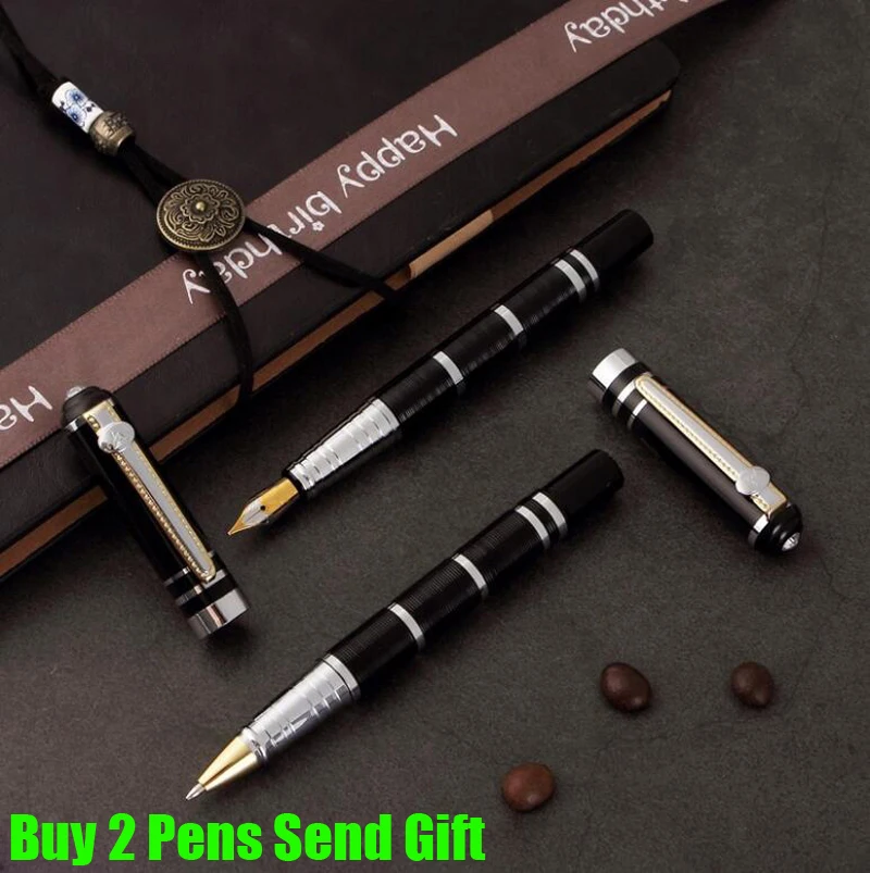 Роскошная металлическая авторучка, хорошее качество, кристальная деловая ручка, полностью металлическая ручка для письма, купить 2 ручки, отправить подарок