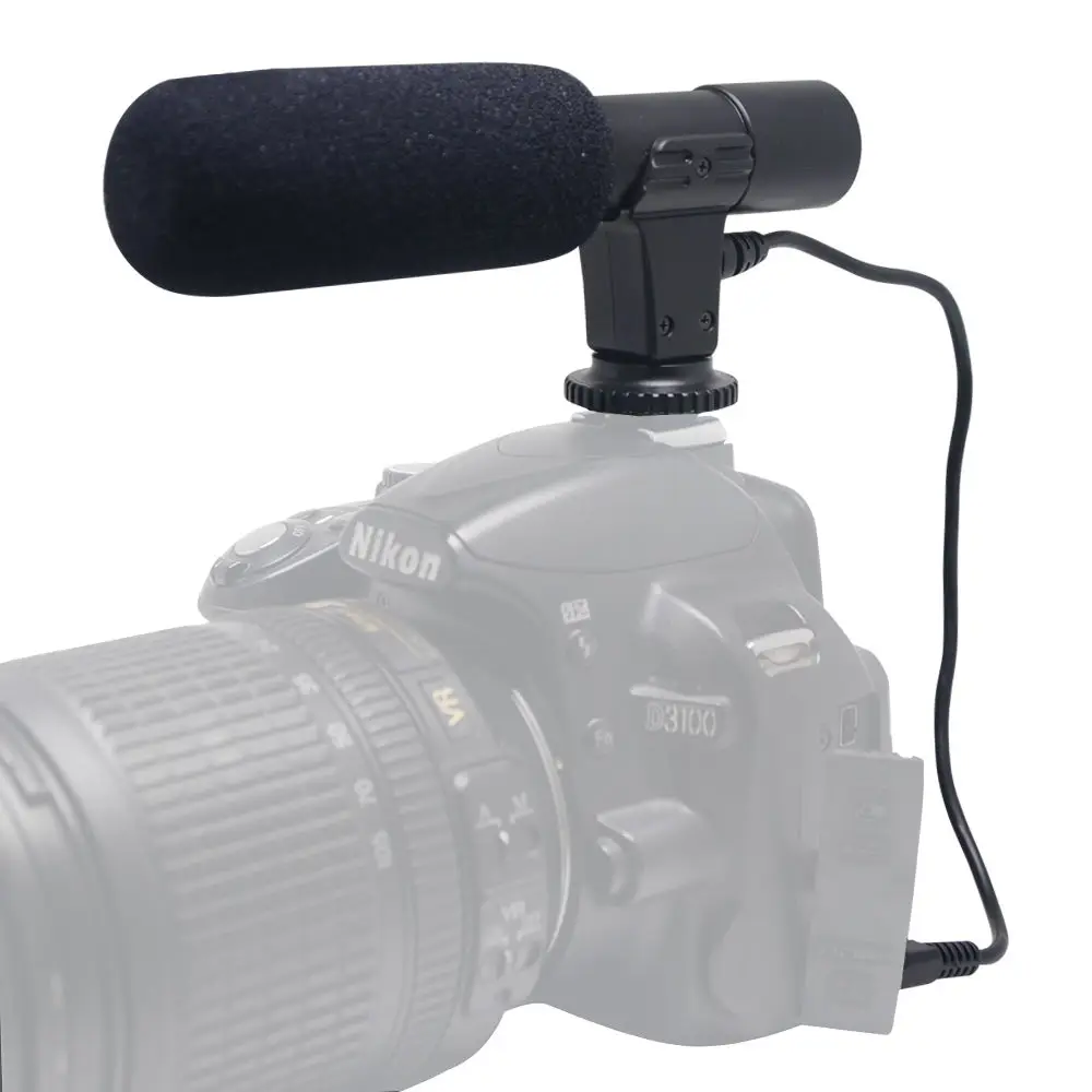 MIC 01 Professional Studio stereo Video Microphone For Nikon D5200
