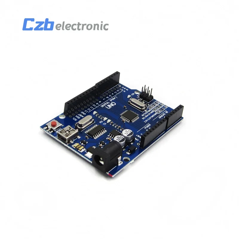 Один комплект новый UNO R3 CH340G MEGA328P для Arduino ATMEGA328P AU совместим CH340 заменить Atmega16U2 с