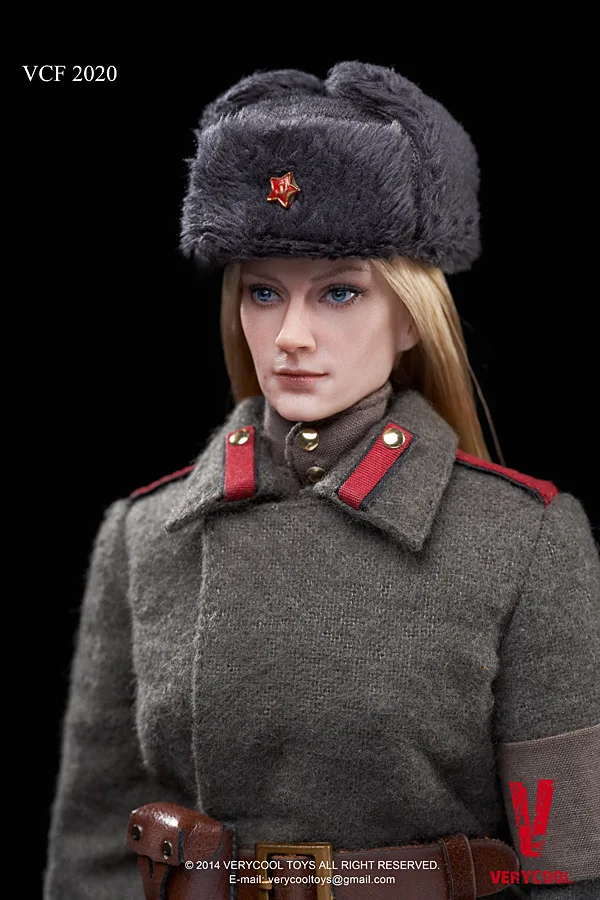 VCF2020 женский солдат советская Женская фигурка модель