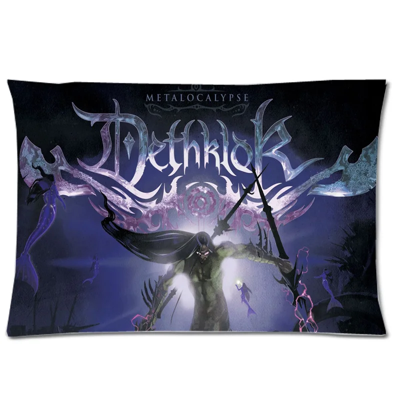 Dethklok двухсторонний напечатанный полиэфирный персиковый чехол для подушки и