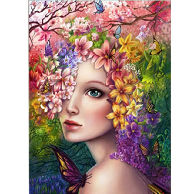 Beauty Butterfly DIY 5D Diamond Embroidery Painting Cross Stitch Home Wall Decor