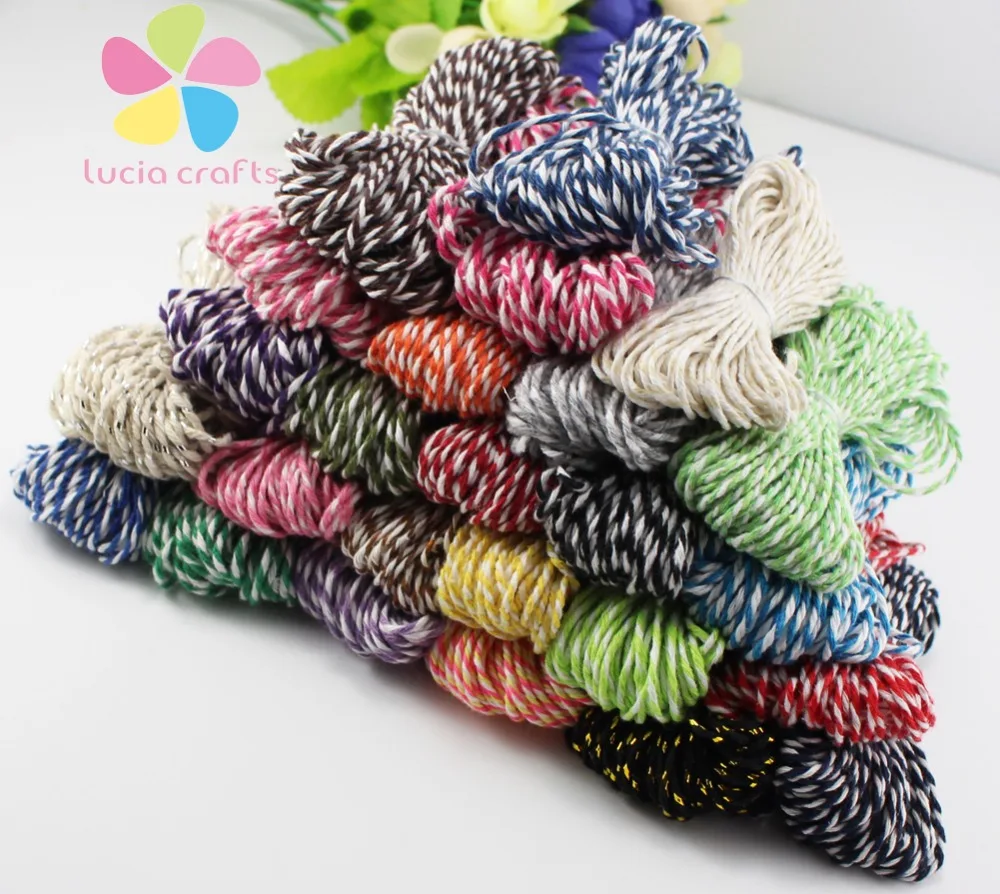 Buy Lucia crafts Double colored cotton baker's twine